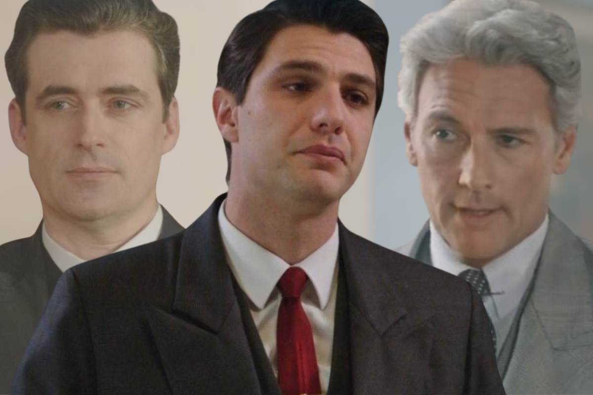 collage tancredi, marcello e umberto de il paradiso