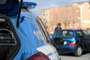 Posto di blocco sanzione polizia