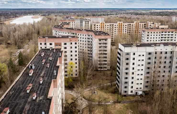 città abbandonata vicino chernobyl