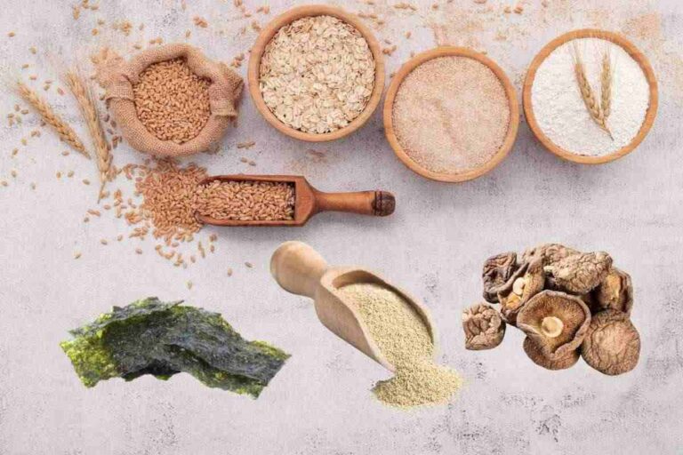 cereali, funghi, alghe