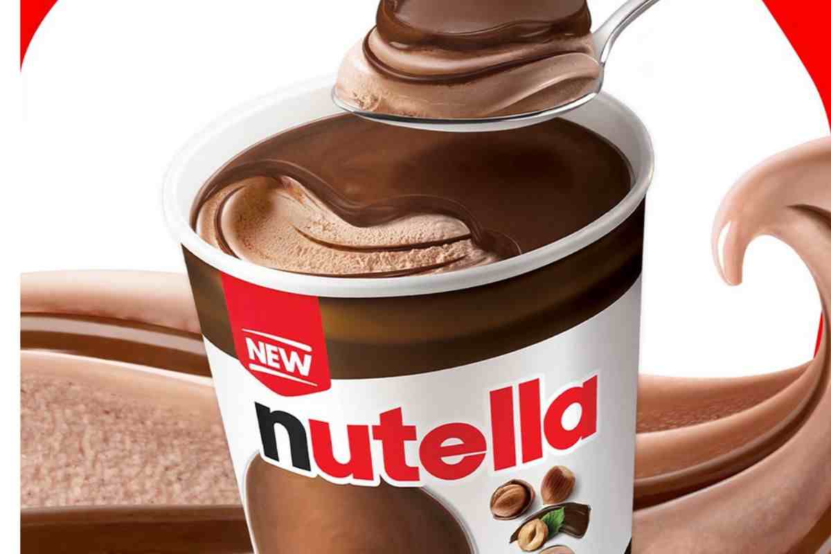 gelato Nutella