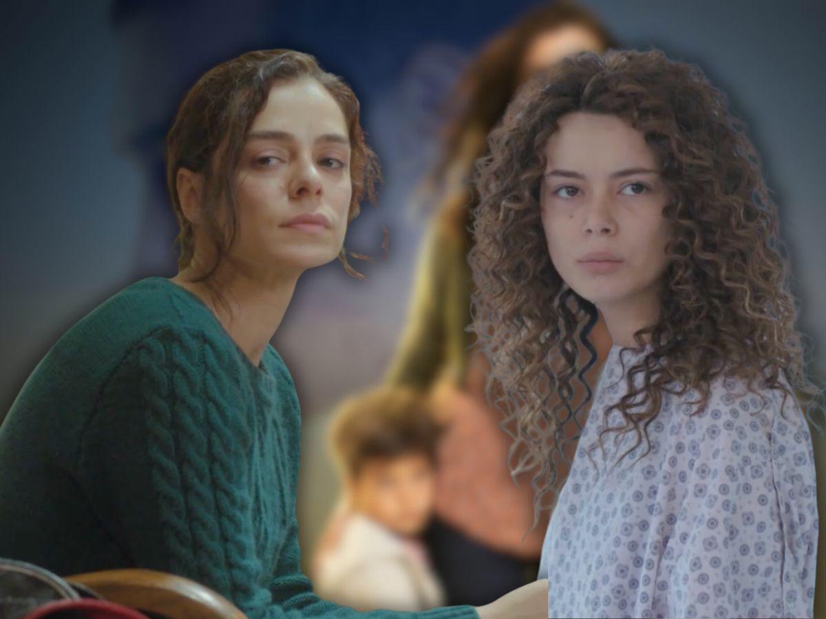 logo la forza di una donna, sirin e bahar in primo piano 