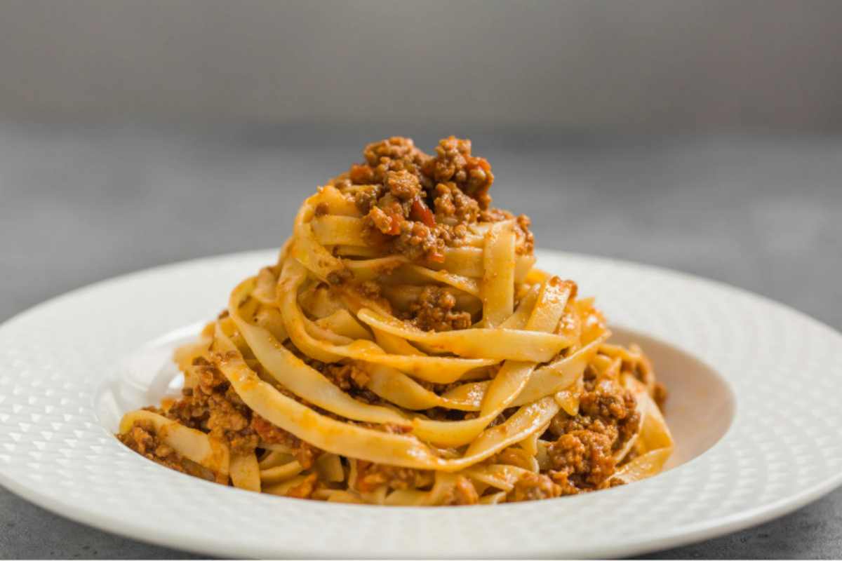 tagliatelle al ragù