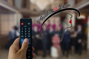 telecomando e logo il paradiso