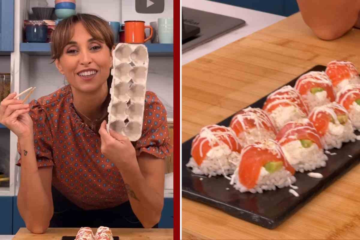 sushi e Benedetta Parodi