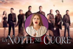 cast e scritta la notte nel cuore, ragazza nel riquadro