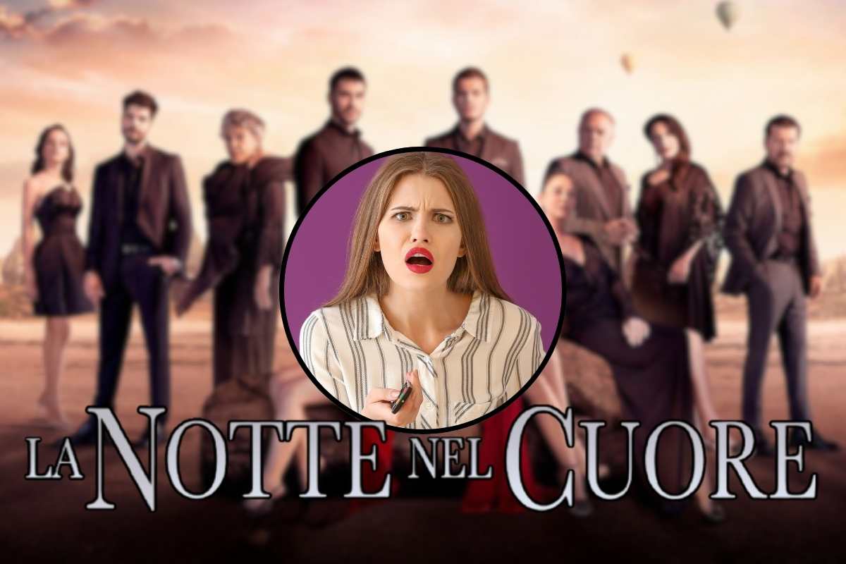 cast e scritta la notte nel cuore, ragazza nel riquadro