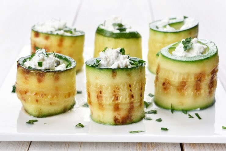 Involtini di zucchine