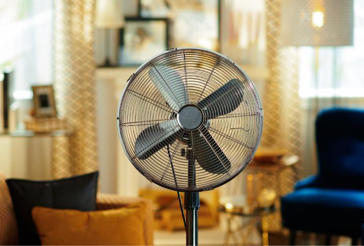 ventilatore in casa